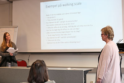 Walking scale - samtalsövning inom lösningsfokus