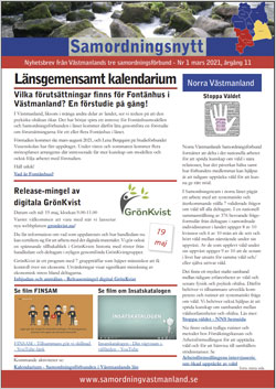 Samordningsnytt nr 1, 2021 - sid 1 av 2.